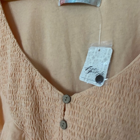 Free People Beach Smocked Mini - Picture 6 of 6